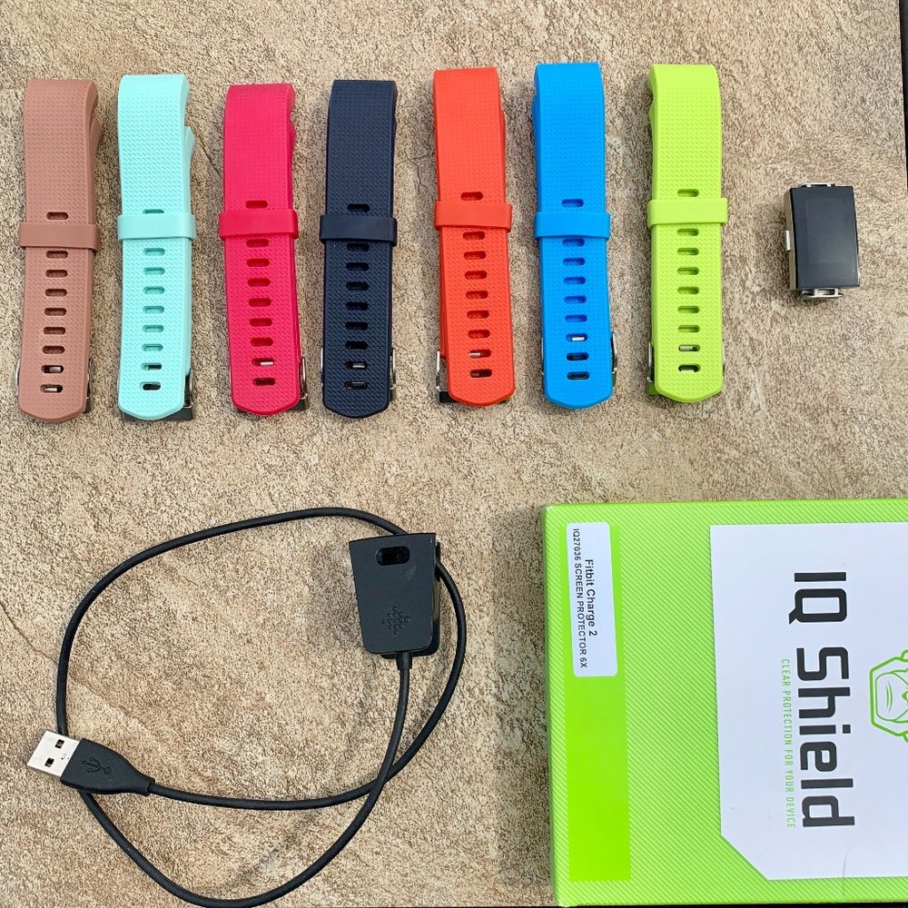 Fitbit Charge 2 Hr + Accessory Bundle - image 1